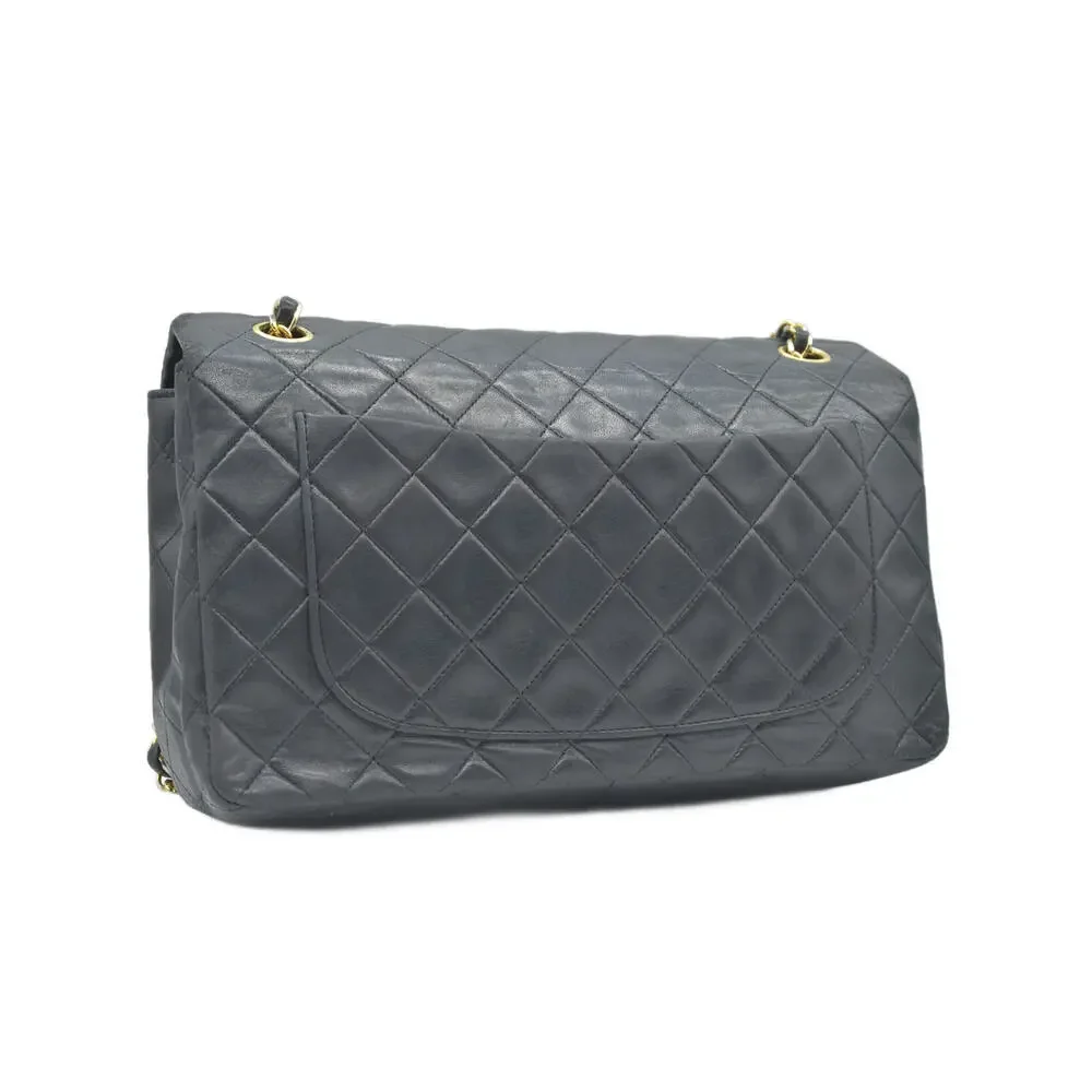Chanel 1990-1991 Vintage Jumbo Single Flap Bag - 24K Gold